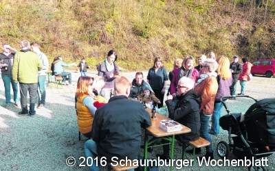Ostertreff bei Sonnenschein
