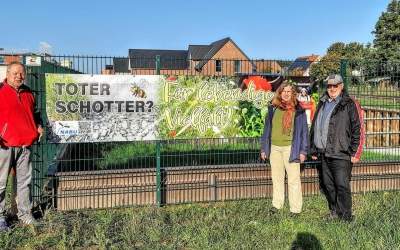 Projektgruppe klärt über Schottergärten auf