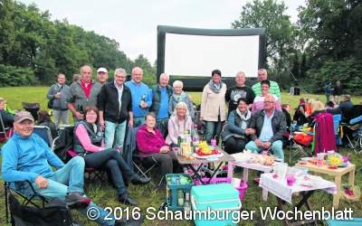 Freiluftkino hat treue Besucher