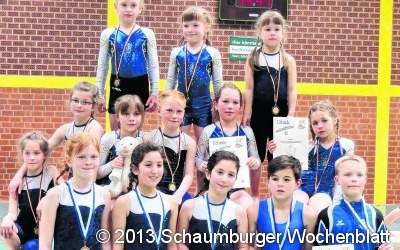 Rintelner Turner sind in Sachsenhagen erfolgreich