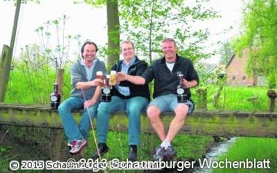 Drei Männer, Braukunst und ein großes Hoffest
