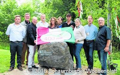 Erinnerung an die 400-Jahrfeier