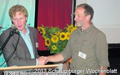 Goldene Ehrennadel für Bruno Scheel