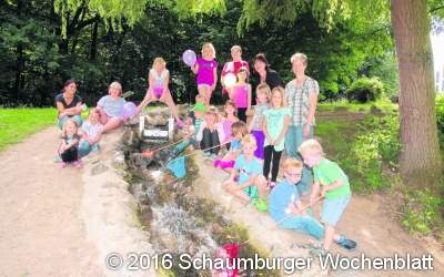 Ferienspaßkinder wissen jetzt, wo das Trinkwasser herkommt