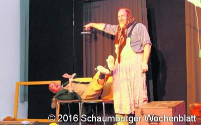 Witwe Bolte mit Bart