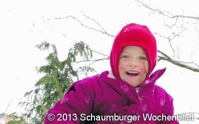Schneevergnügen im Kindergarten