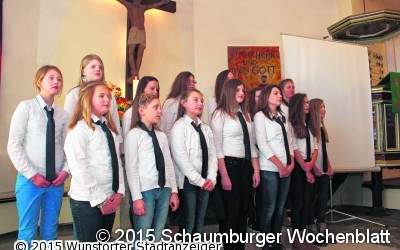 Chor vereint Musik und Film
