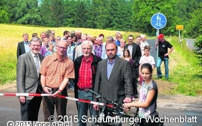 Bürgerradweg eröffnet
