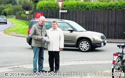 Landkreis toleriert Radfahren auf Gehweg