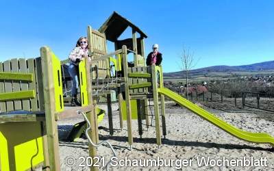 Neuer Spielplatz freigegeben