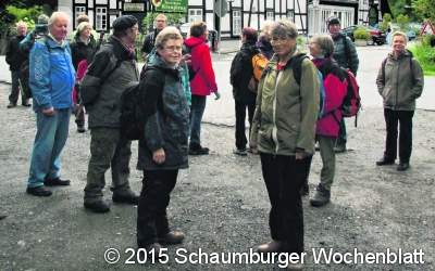 Wanderer danken Heidergott