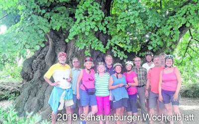 Radlergruppe steht in den Startlöchern