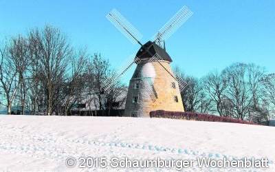Die alte Mühle leuchtet wieder hell