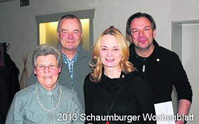 Die Turnerschaft Rusbend ehrt langjährige Mitglieder