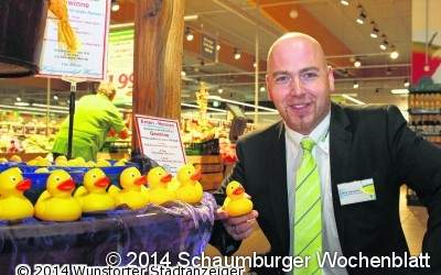 Enten für das Rennen sichern