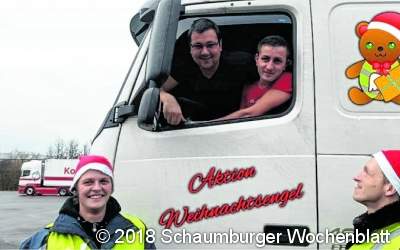 Weihnachtsaktion für Fernfahrer