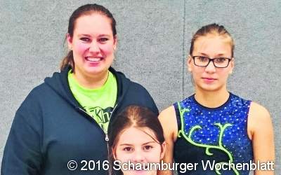 Trampolin-Turnerinnen gehören zu den Besten