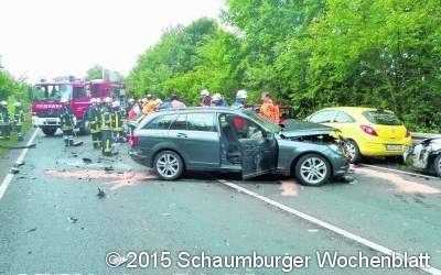 Erneut schwerer Unfall auf der B 238