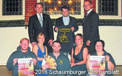 Landjugendball im Rathskeller Rehburg