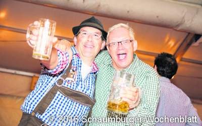Bückeburger feiern wie die Bayern
