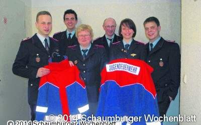 NeugebildetesTeam Jugendfeuerwehr startet
