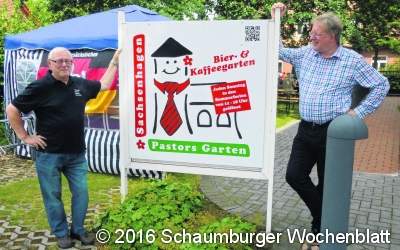 Pastors Garten wieder geschlossen