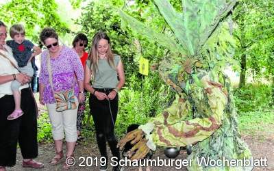 Die Gäste genießen zauberhafte Stunden