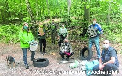 Grüne befreien
den Deister von Müll