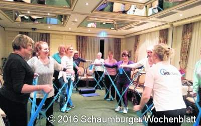 Unternehmerfrauen im Handwerk halten sich fit
