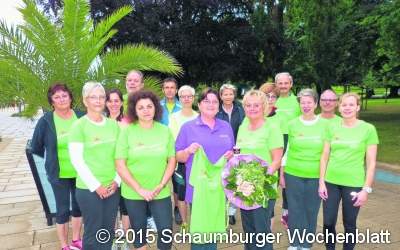 Sportliche Landfrauen und Landmänner