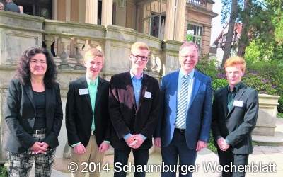 Empfang beim Ministerpräsidenten Weil