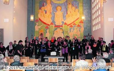 Standing Ovations für wunderbaren Chorgesang