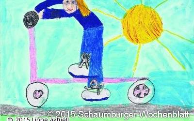 Mit dem Roller durch den Sommer