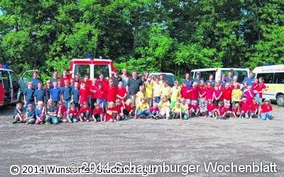 Zeltlager für Kinderfeuerwehr