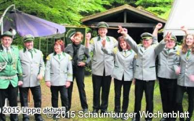 Spielleute retten das Schützenfest