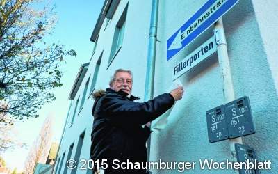 Ein Straßenname  für den Abdecker