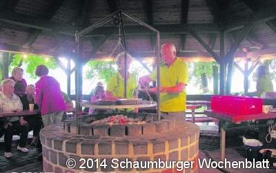Geselliger Abend mit leckerem Grillen
