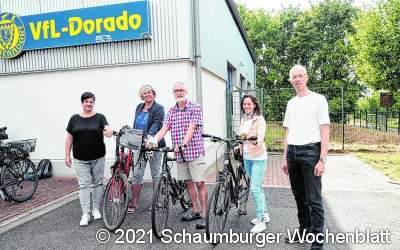 13.400 Kilometer
mit dem Rad