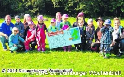 Waldkindergarten Pützelzwerge bekommt Besuch