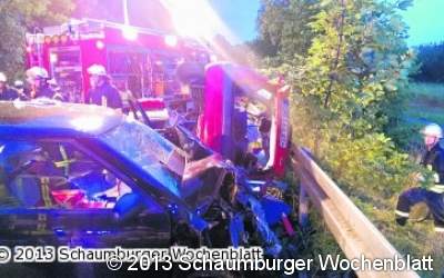 Frontal in den Gegenverkehr