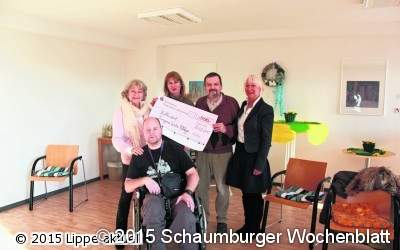 Spende für den Detmolder Verein 