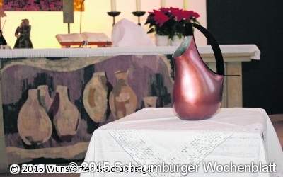 Kleines Tauffest mit neuer Kanne