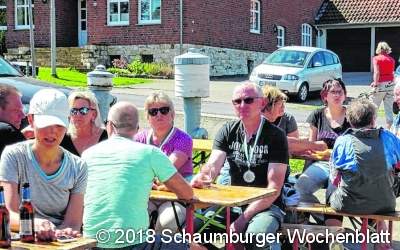 Erst wandern, dann in der Sonne rasten