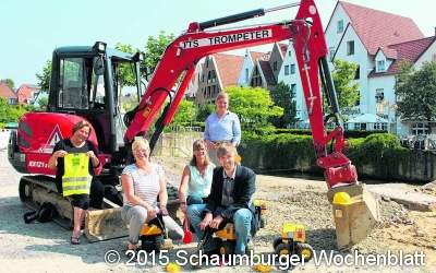 Kinderbaustelle in der Dammstraße