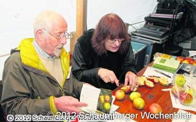 Der Apfel steht hier zwei Tage lang im Mittelpunkt