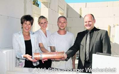 Grundsteinlegung an der 