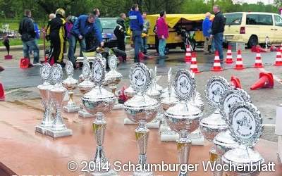 Zum ersten Mal mit Regenreifen