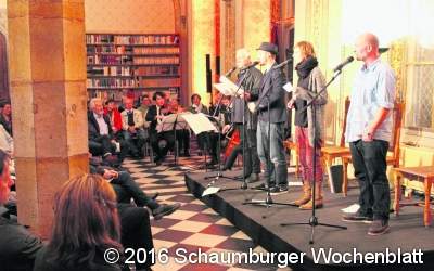 Poetry Slam vor dem Altar