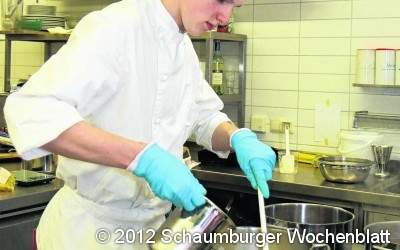 Auszubildende verwöhnen die Gäste