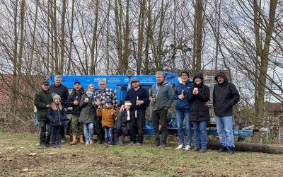 Storchennest wird renoviert